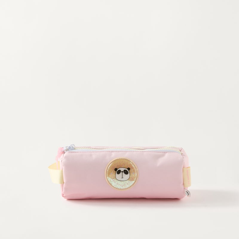 Mayfair Pouch - Hello Little One - 3Cmprt - (Polyester) Pink \ 22X9X8.5Cm - Image 1